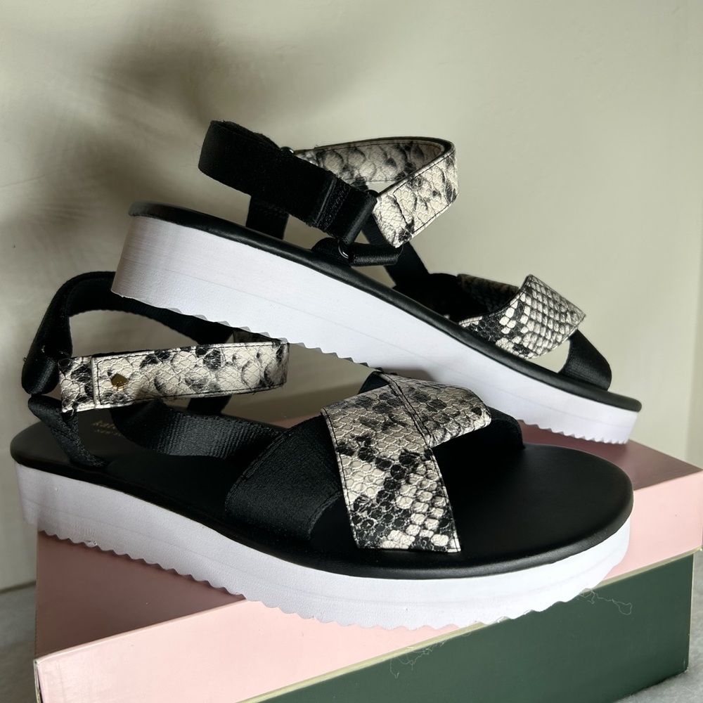 Kate Spade Dotty Wedge Sandal 11M
